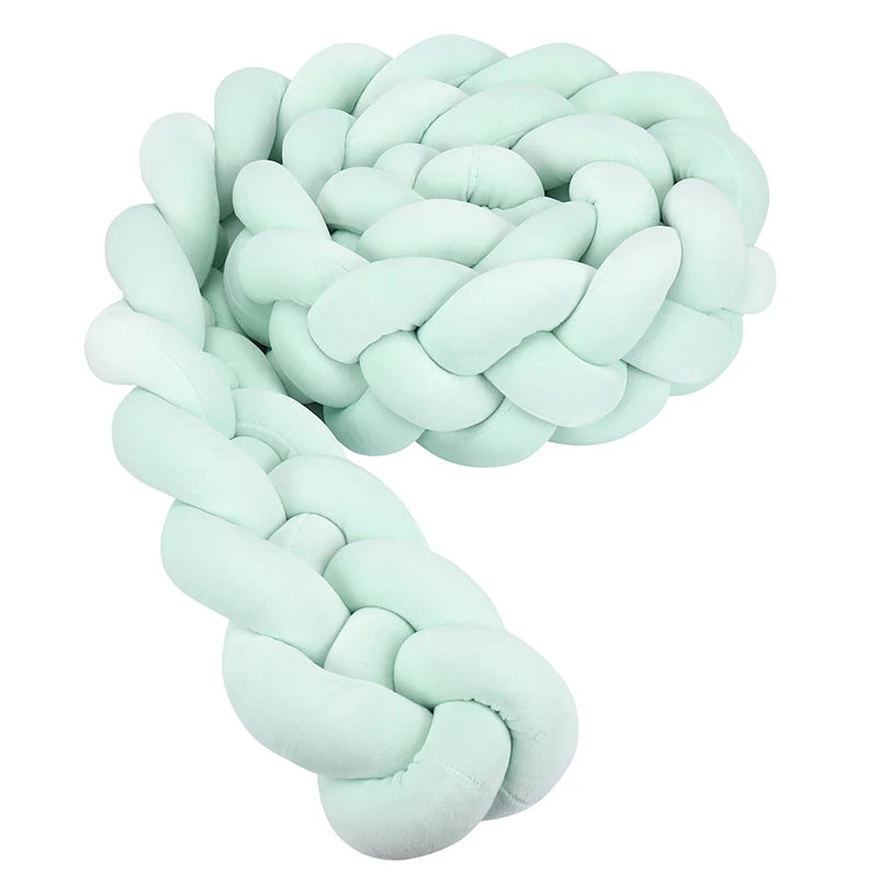 Tresse de Lit 4 Brins Vert Pâle