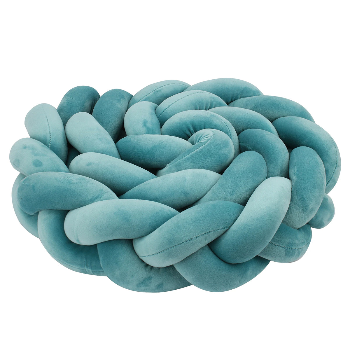 Tresse de Lit 3 Brins Bleu Paon