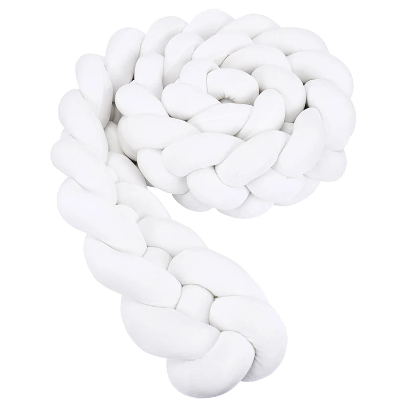 Tresse de Lit 4 Brins Blanc