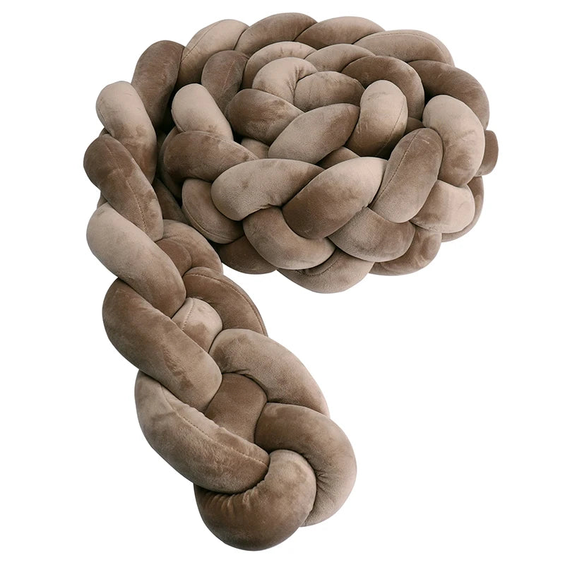 Tresse de Lit 4 Brins Marron
