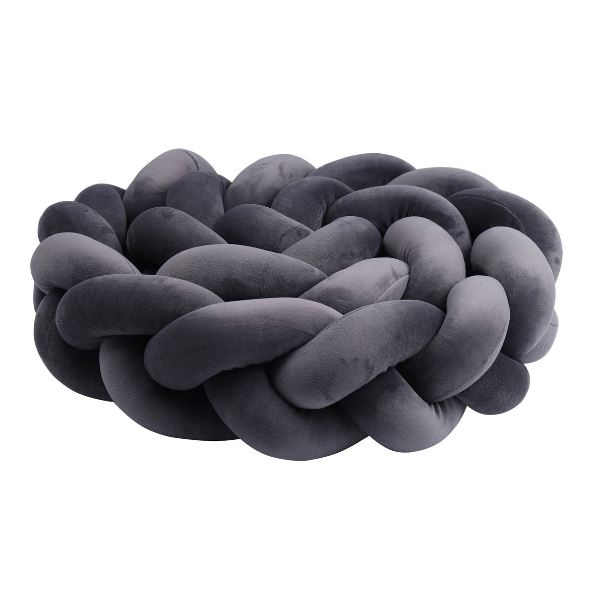 Tresse de Lit 3 Brins Noir Anthracite