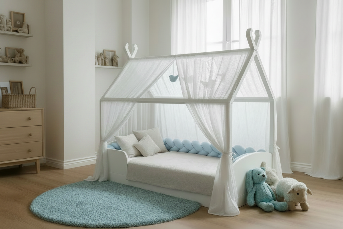 Chambre Montessori sans baldaquin