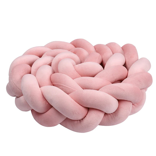 Tresse de Lit 3 Brins Rose Foncé