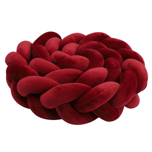 Tresse de Lit 3 Brins Rouge Foncé