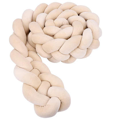 Tresse de Lit 4 Brins Beige Clair