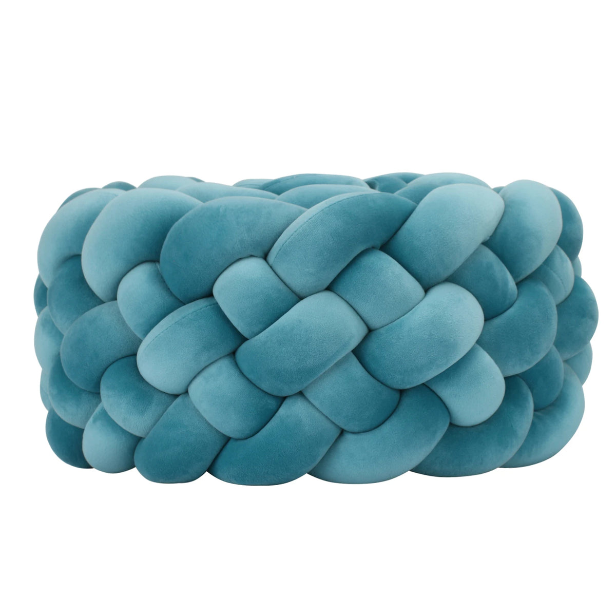 Tresse de Lit 6 Brins Bleu Paon