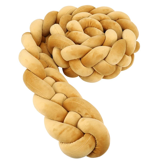 Tresse de Lit 4 Brins Ocre Jaune