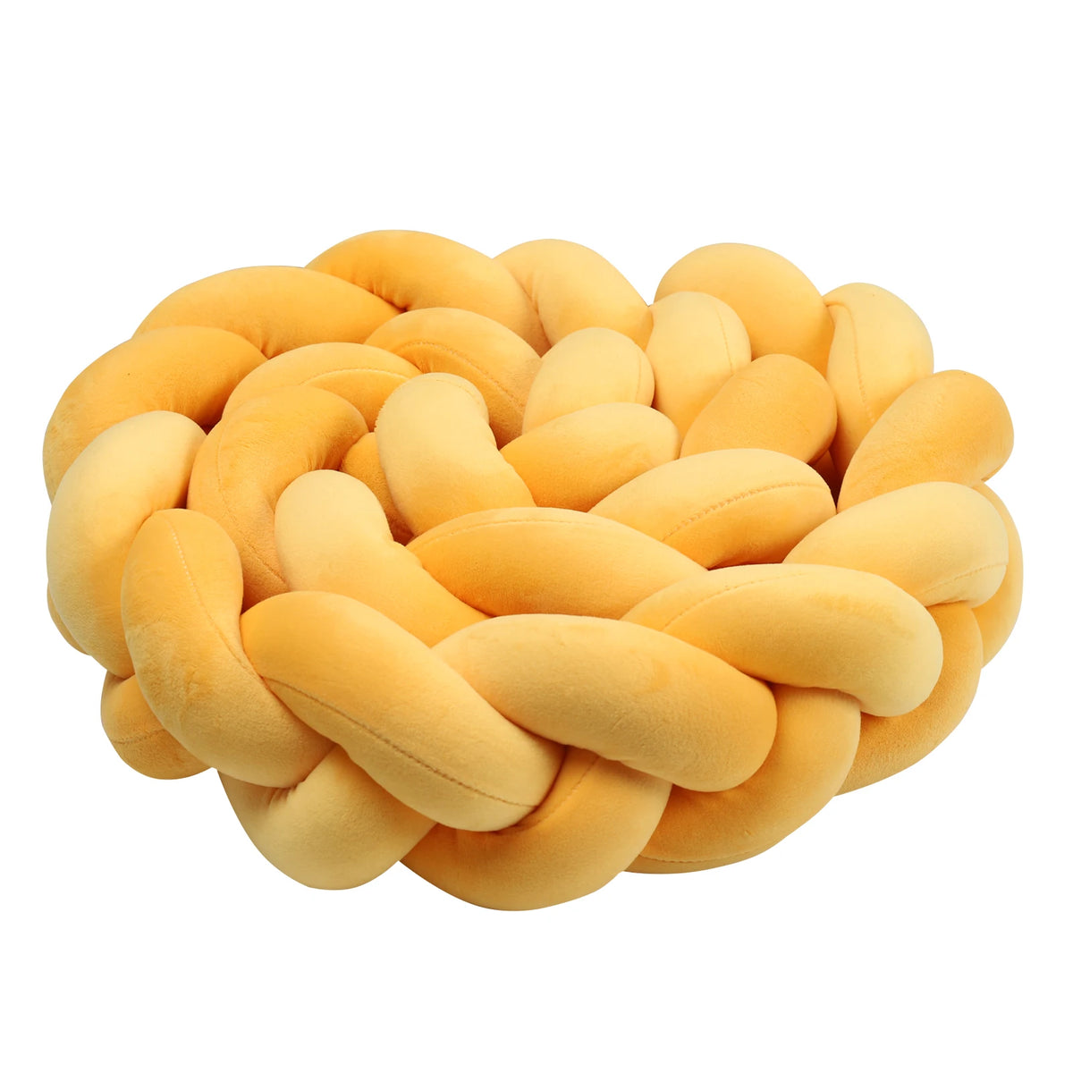 Tresse de Lit 3 Brins Jaune