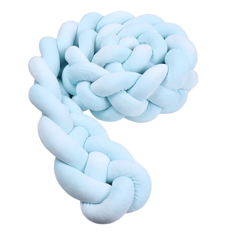 Tresse de Lit 4 Brins Bleu Ciel