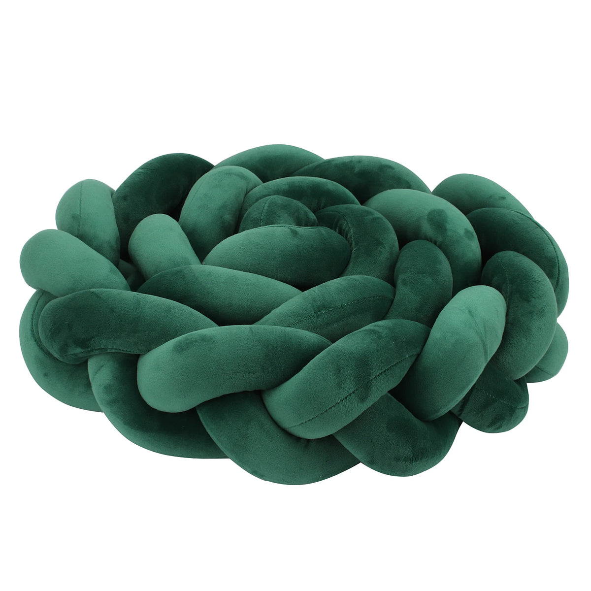 Tresse de Lit 3 Brins Vert Foncé