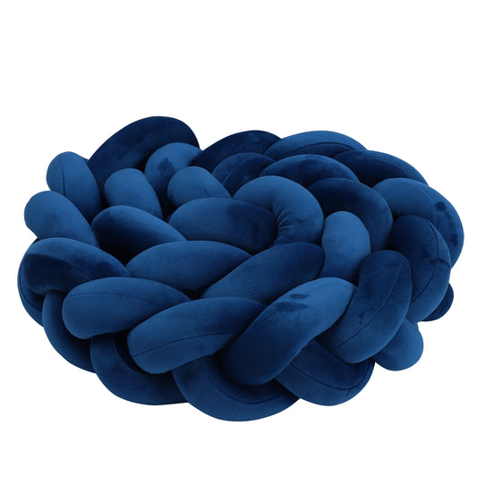 Tresse de Lit 3 Brins Bleu Foncé