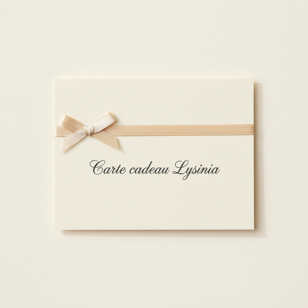 Carte cadeau Lysinia ruban