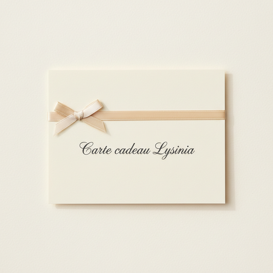 Carte cadeau Lysinia ruban